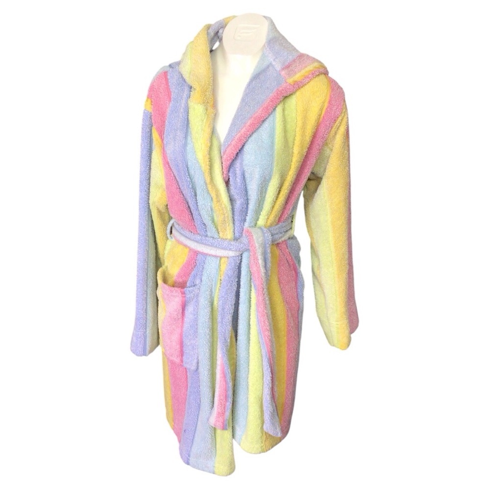 Cocoon Multicolor Striped Bathrobe by Cocoon